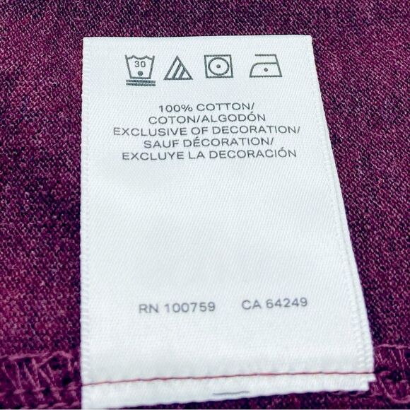 NWT Scotch & Soda Amsterdam Men’s Pique Wine Polo Shirt L - Picture 7 of 9